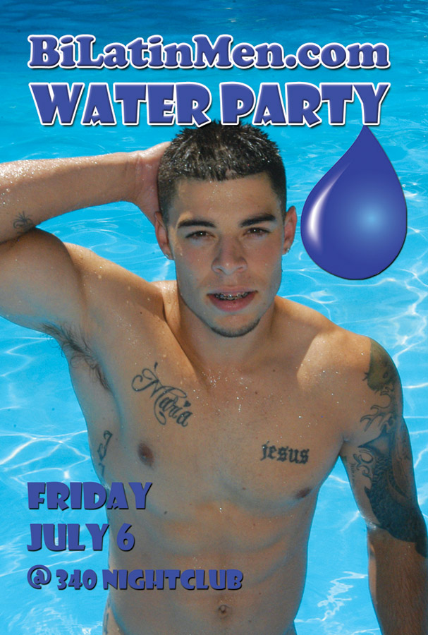 Water BiLatinMen Water Party @ Club 340